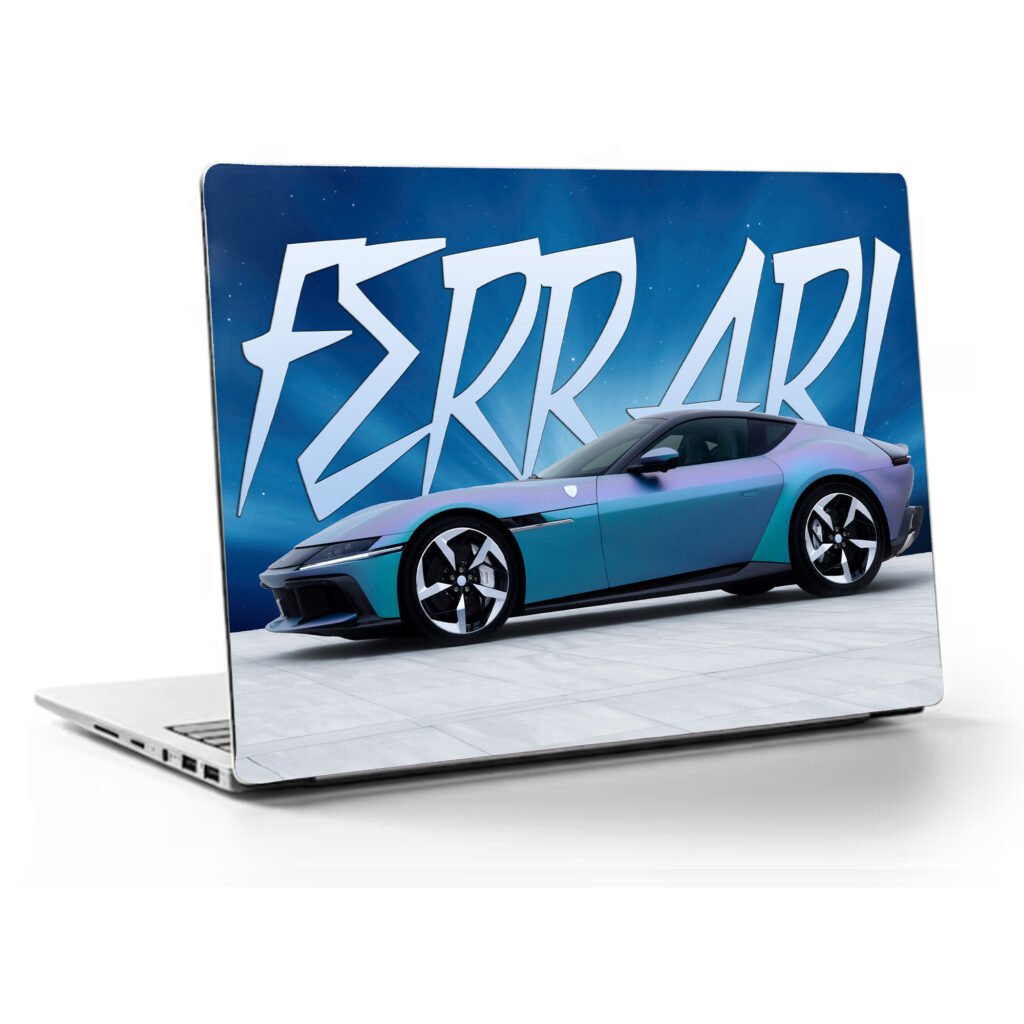 Ferrari 12 Cilindri Laptop Skin