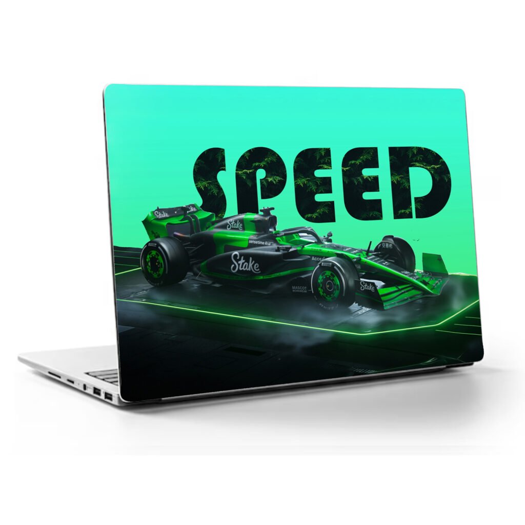 F1 Speed Laptop Skin